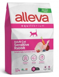 Сухой корм Alleva Equilibrium Sensitive Adult Cat для взрослых кошек с чувствительным пищеварением, кролик Image 1